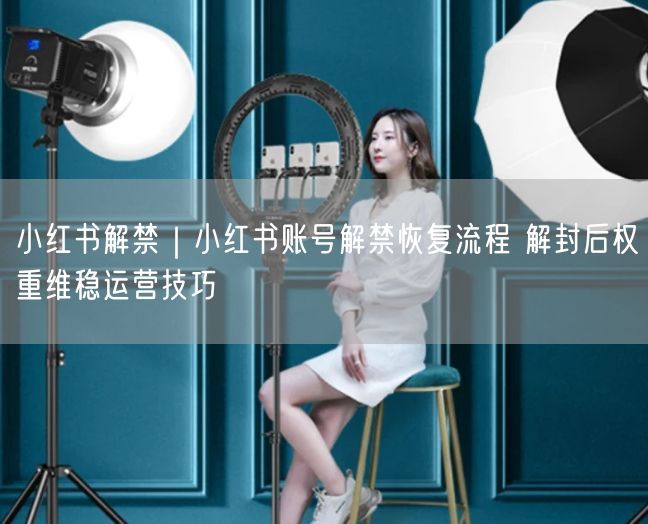 小红书账号解禁全攻略：申诉流程+权重维稳运营技巧