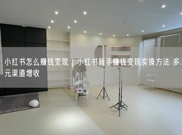 小红书怎么赚钱变现|小红书新手赚钱变现实操方法 多元渠道增收