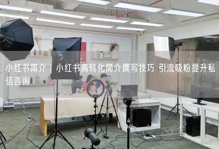 小红书高转化简介撰写：引流吸粉，提升私信咨询量