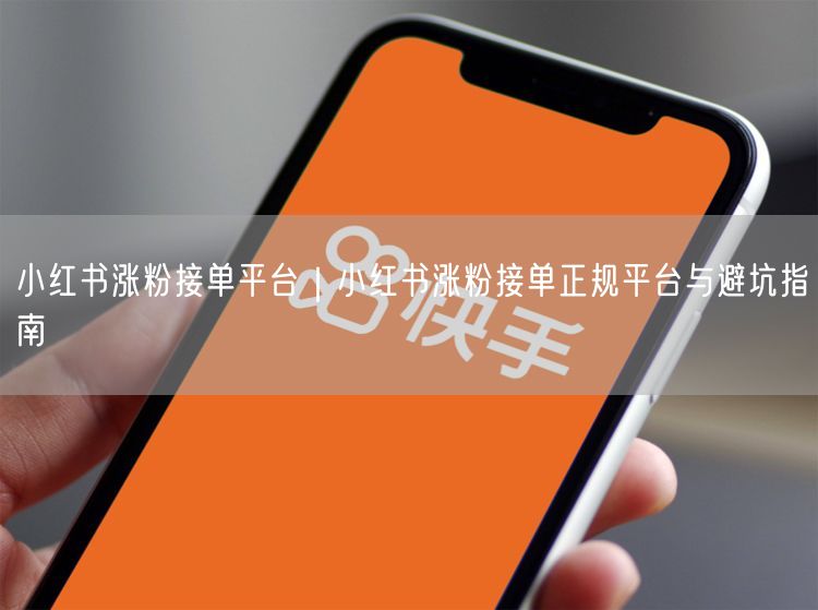 小红书涨粉接单平台｜小红书涨粉接单正规平台与避坑指南