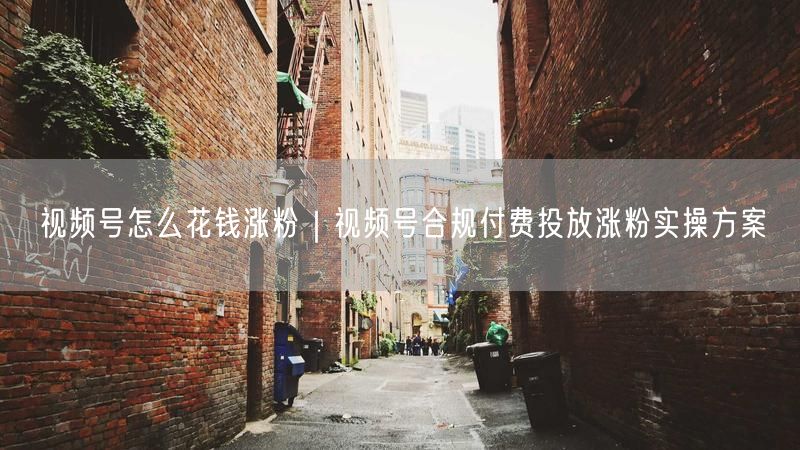 视频号涨粉秘籍：合规付费投放实操方案