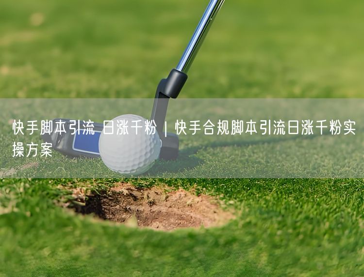 快手脚本引流 日涨千粉｜快手合规脚本引流日涨千粉实操方案