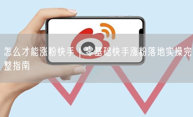 怎么才能涨粉快手｜零基础快手涨粉落地实操完整指南