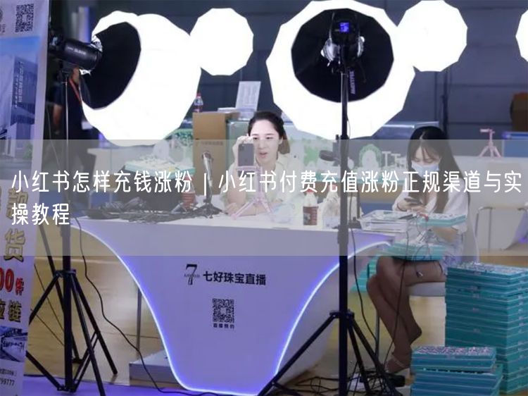 小红书怎样充钱涨粉｜小红书付费充值涨粉正规渠道与实操教程