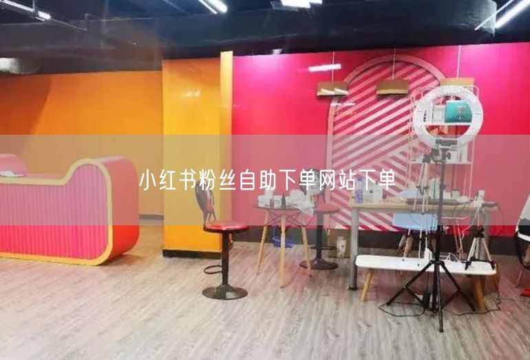 小红书粉丝自助下单网站下单