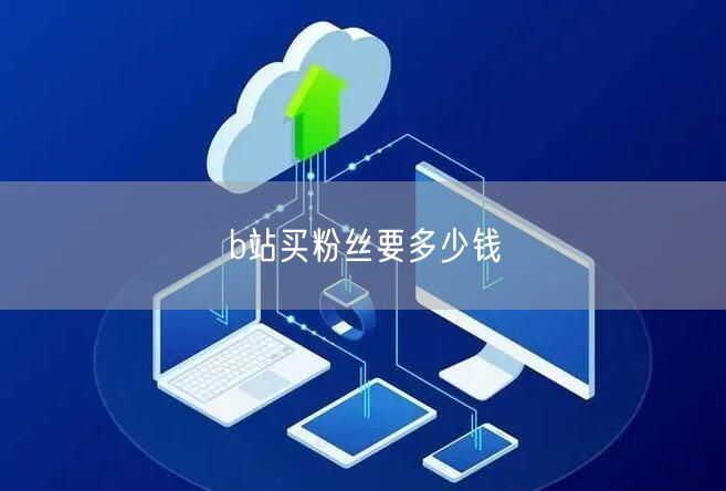 b站买粉丝要多少钱