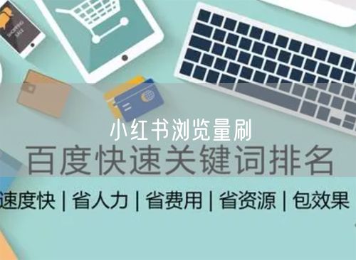 小红书浏览量刷