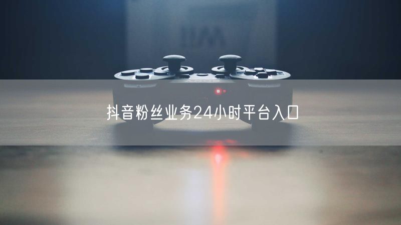 抖音粉丝业务24小时平台入口