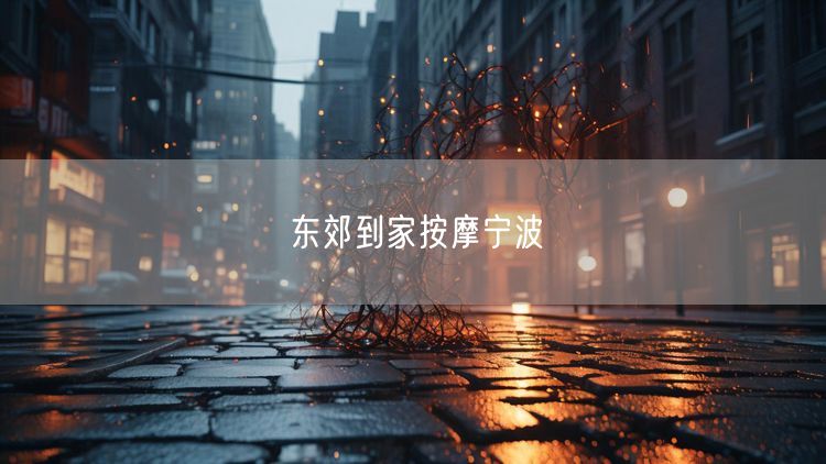 宁波按摩推荐：东郊到家按摩，上门体验与避坑指南
