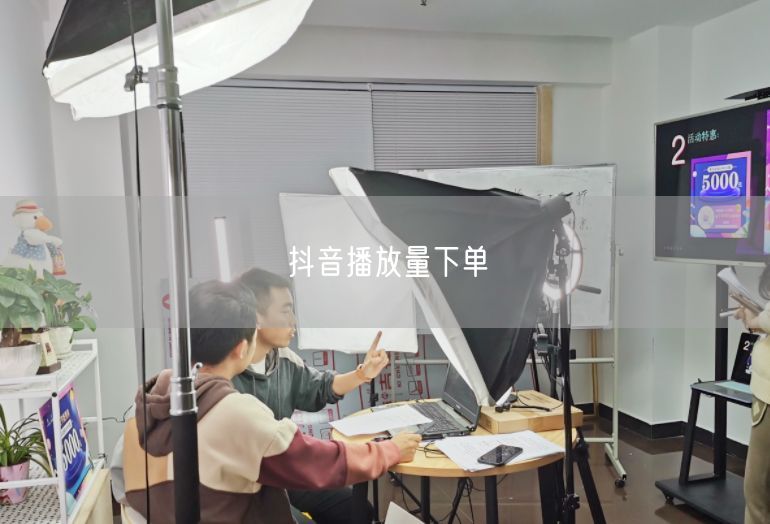 抖音播放量下单